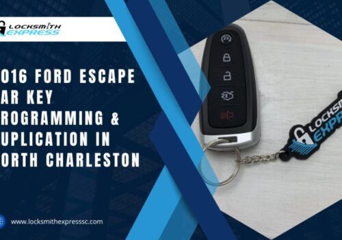 Expert 2016 Ford Escape Car Key Programming & Duplication in North Charleston
