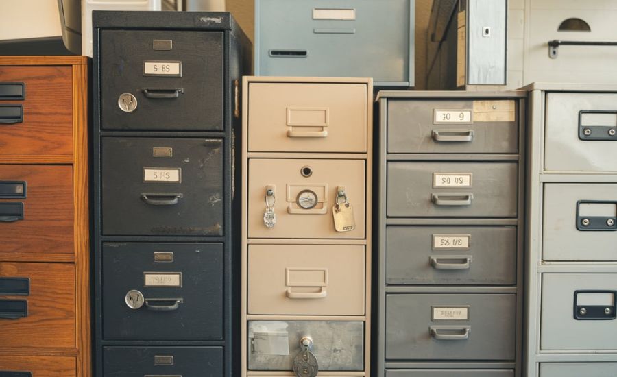 various types of file cabinets