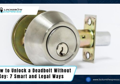 how to unlock a deadbolt without a key