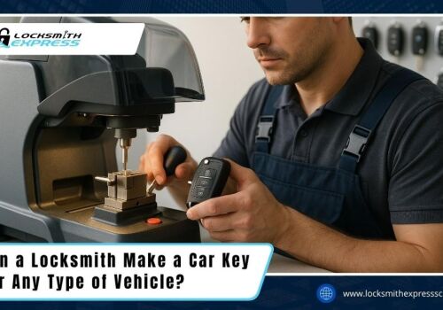 Can a Locksmith Make a Car Key For Any Type of Vehicle?