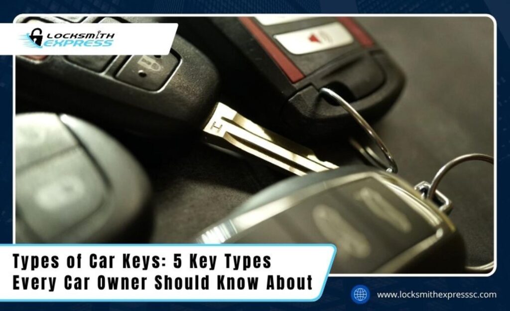 Types of Car Keys: 5 Key Types Every Car Owner Should Know