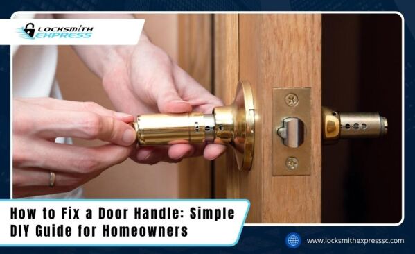 how to fix a door handle