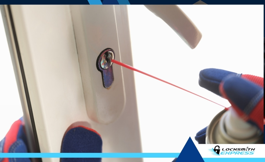 Lubricate the Lock Mechanism