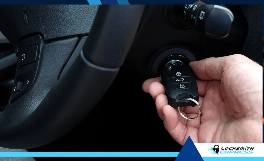 Stuck Ignition Car Key